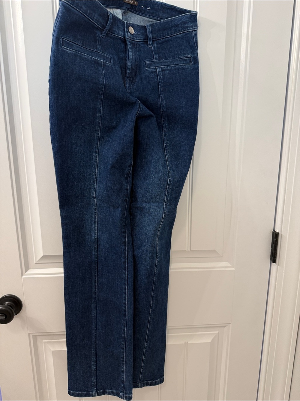 J. McLaughlin Dark Indigo Straight-Leg Jeans